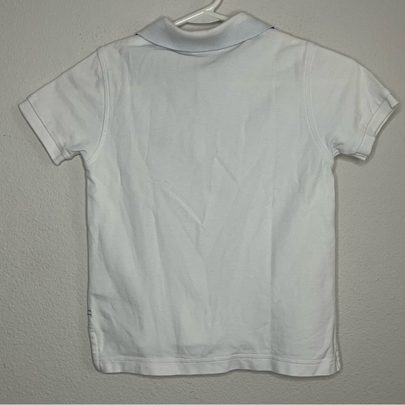 PsychoBunny white polo shirt with bunny accent size xsmall 5/6 - Picture 9 of 12